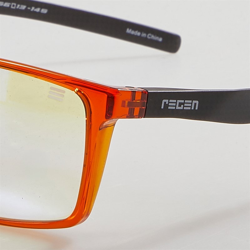 Regen Blue Blocking Gaming Glasses Orange Orage - Image 3