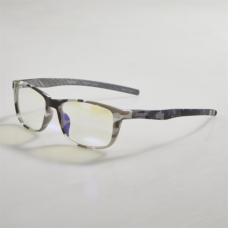 Regen Blue Blocking Gaming Glasses Snow Camo