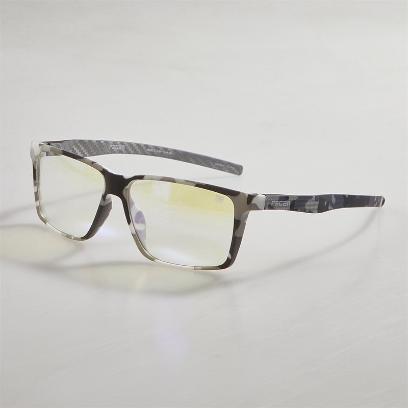 Regen Blue Blocking Gaming Glasses Snow Camo