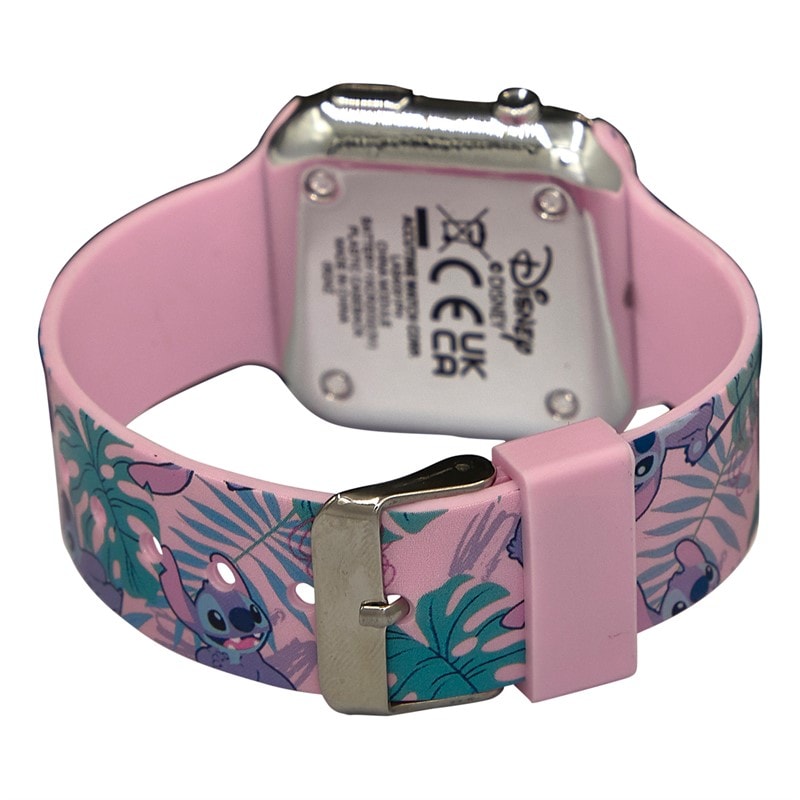 Lilo and Stitch Girls Printed Strap LED Watch Multi - Image 3