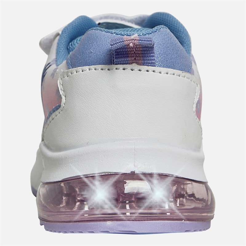 Lilo and Stitch Girls Stitch Sobat Light Up Trainers White/Multi - Image 3
