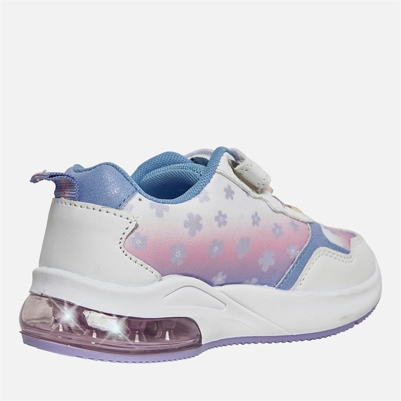 Lilo and Stitch Girls Stitch Sobat Light Up Trainers White/Multi - Image 5