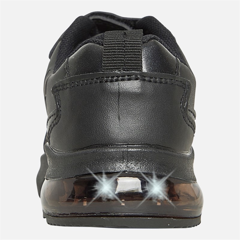 Lilo and Stitch Girls Light Up School Trainers Black - Image 3