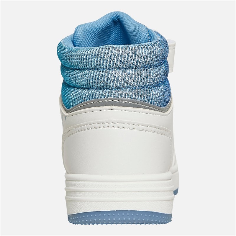 Lilo and Stitch Girls Stitch Hi-Top Trainers White/Multi - Image 3