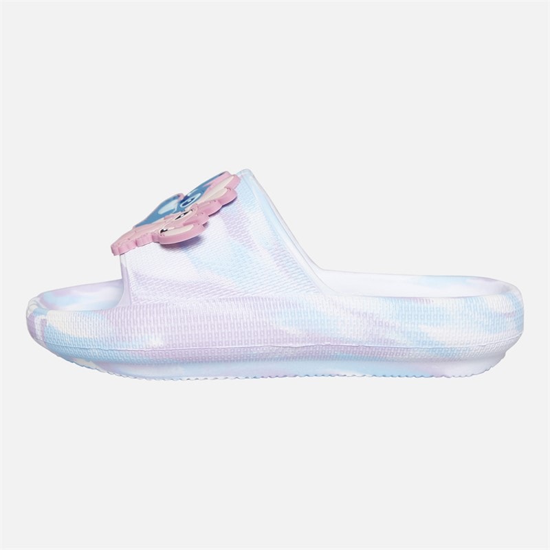 Lilo and Stitch Girls Moulded Sliders Lilac - Image 2