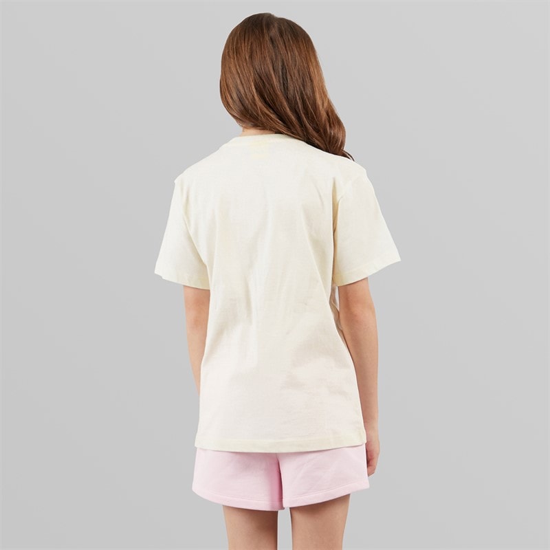 Lilo and Stitch Disney Girls T-Shirt And Shorts Set White/Pink - Image 2