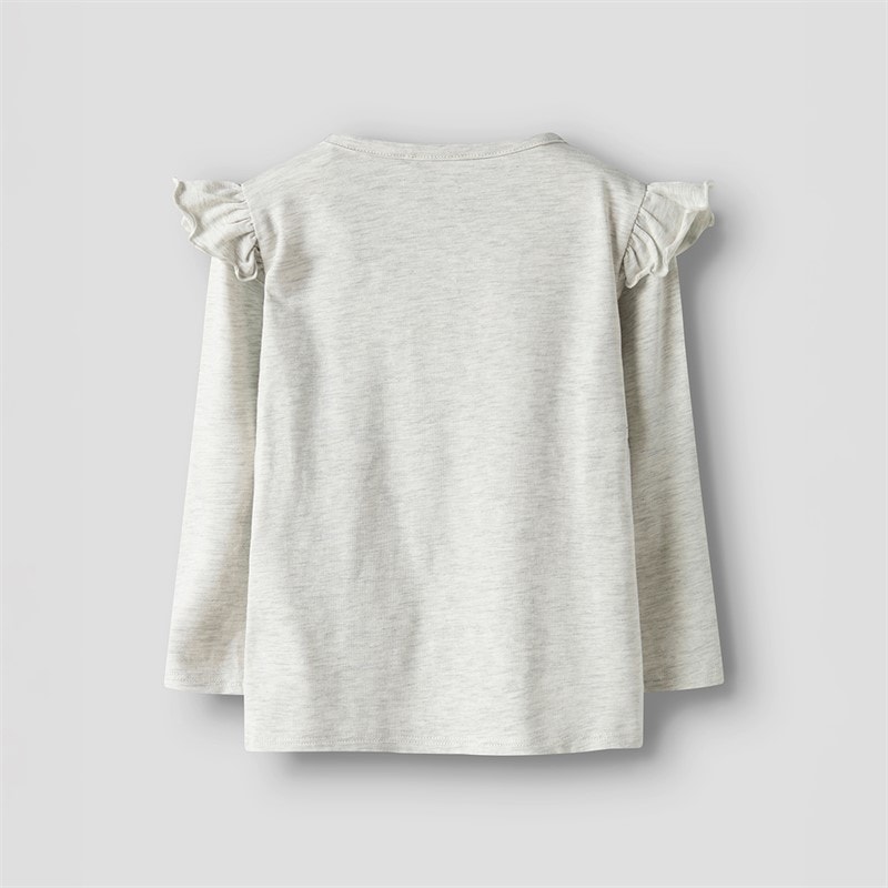 Lilo and Stitch Girls Olga Stitch Long Sleeve T-Shirt Peyote Melange - Image 2