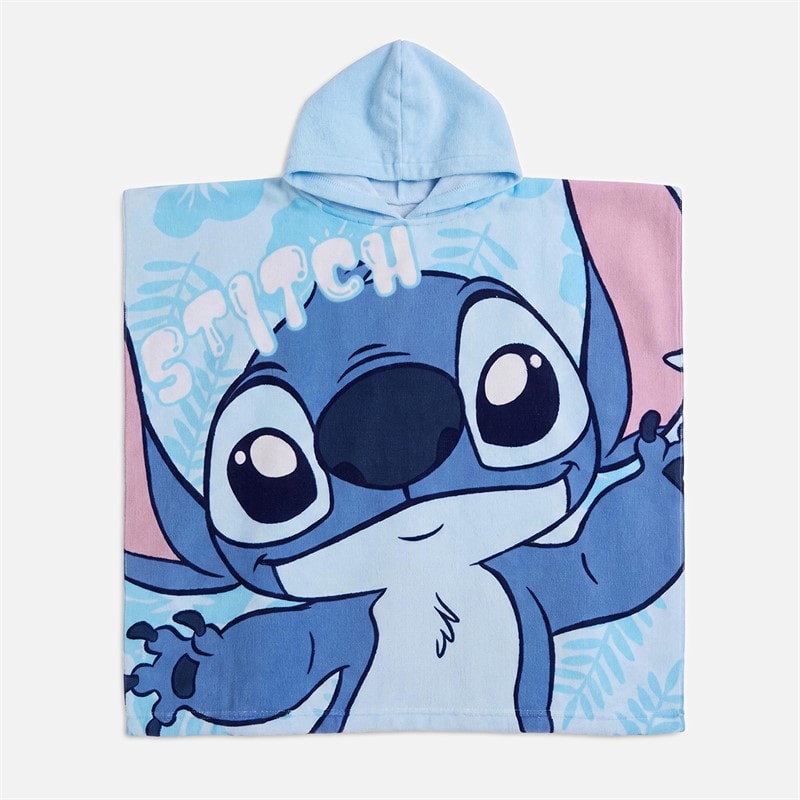 Lilo and Stitch Kids Microfiber Poncho Towel Multi