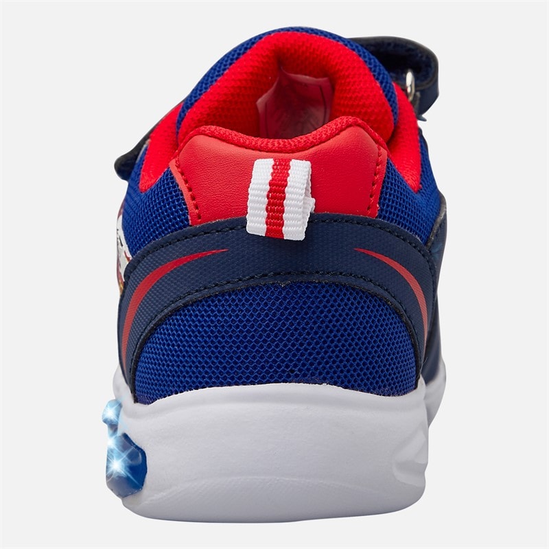 Mickey Mouse Infant Boys Light Up Trainers Blue - Image 3