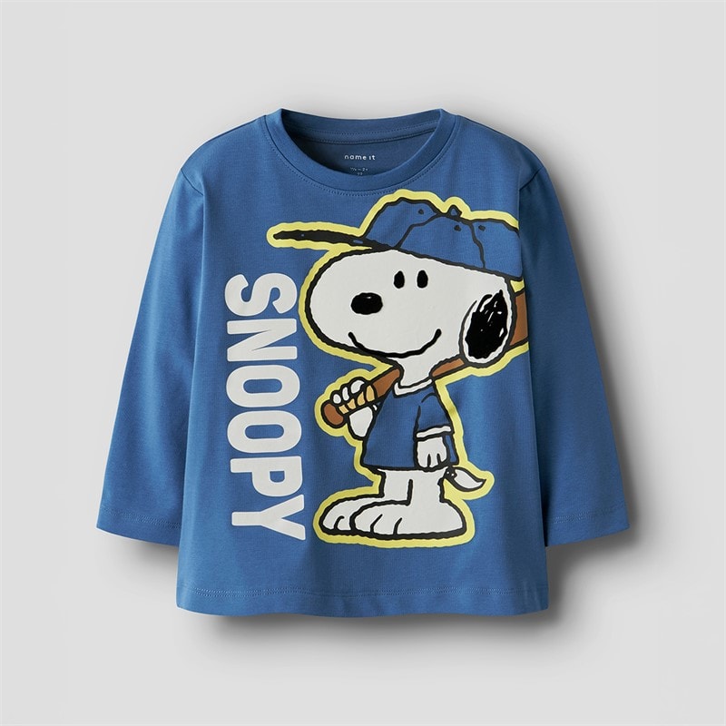Snoopy Boys Denis Long Sleeve T-Shirt Delft - Image 1