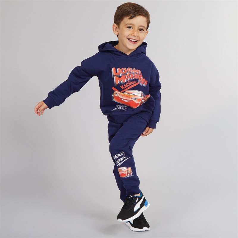 Cars Boys Tracksuit Medieval Blue - Image 4