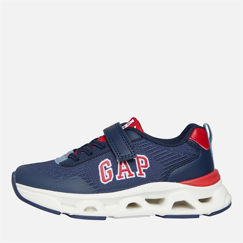 GAP Boys Sacramento Trainers Navy Red Blue - Image 1