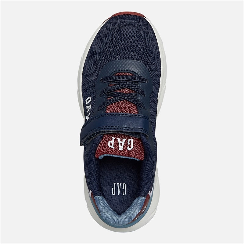 GAP Boys Belmont Trainers Navy/Red Navy Red - Image 4