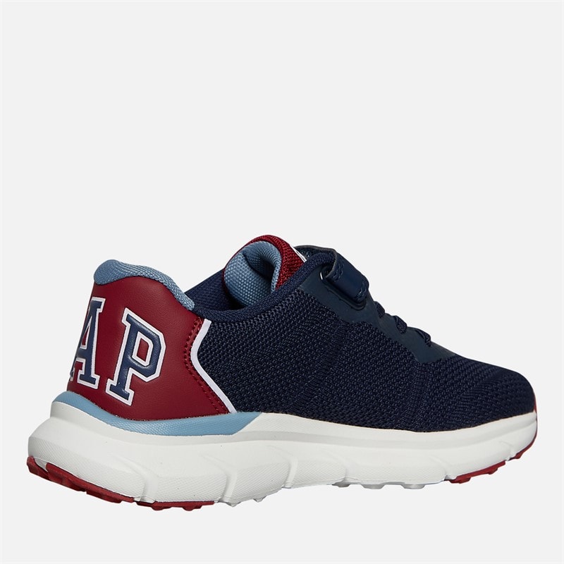 GAP Boys Belmont Trainers Navy/Red Navy Red - Image 5