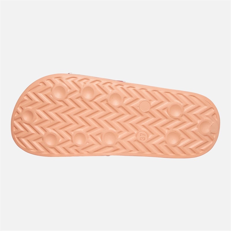 GAP Womens Austin Sliders Sand/Fuchsia Sand Fuchsia - Image 3