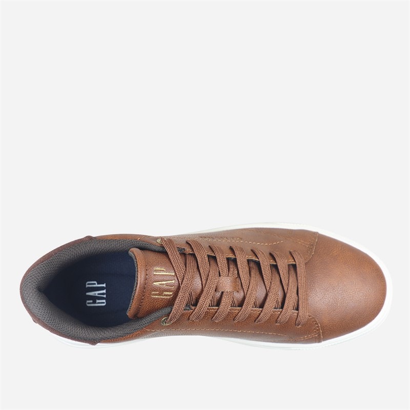 GAP Mens Moon II LTX Trainers Cognac - Image 4