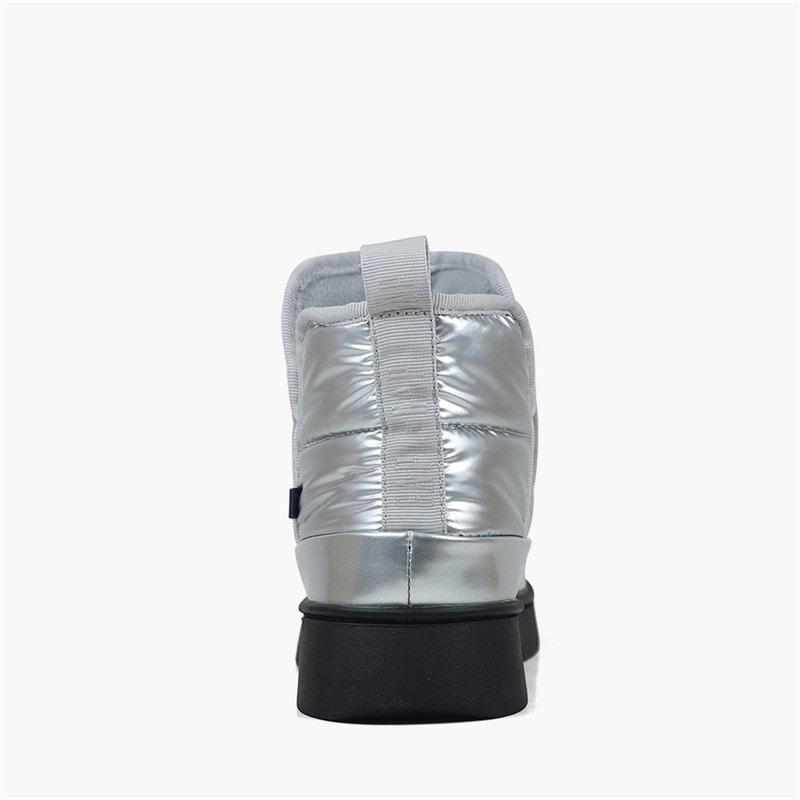 GAP Womens Alabama Mid Snow Boots Silver - Image 2