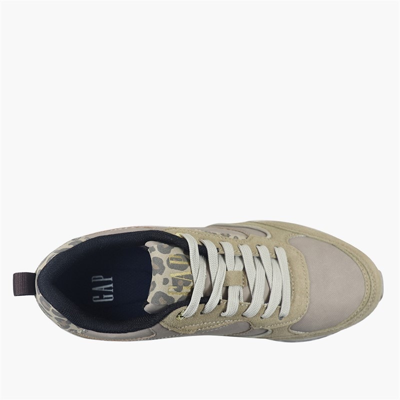 GAP Womens Wonder Spirit Leo Trainers Taupe - Image 4