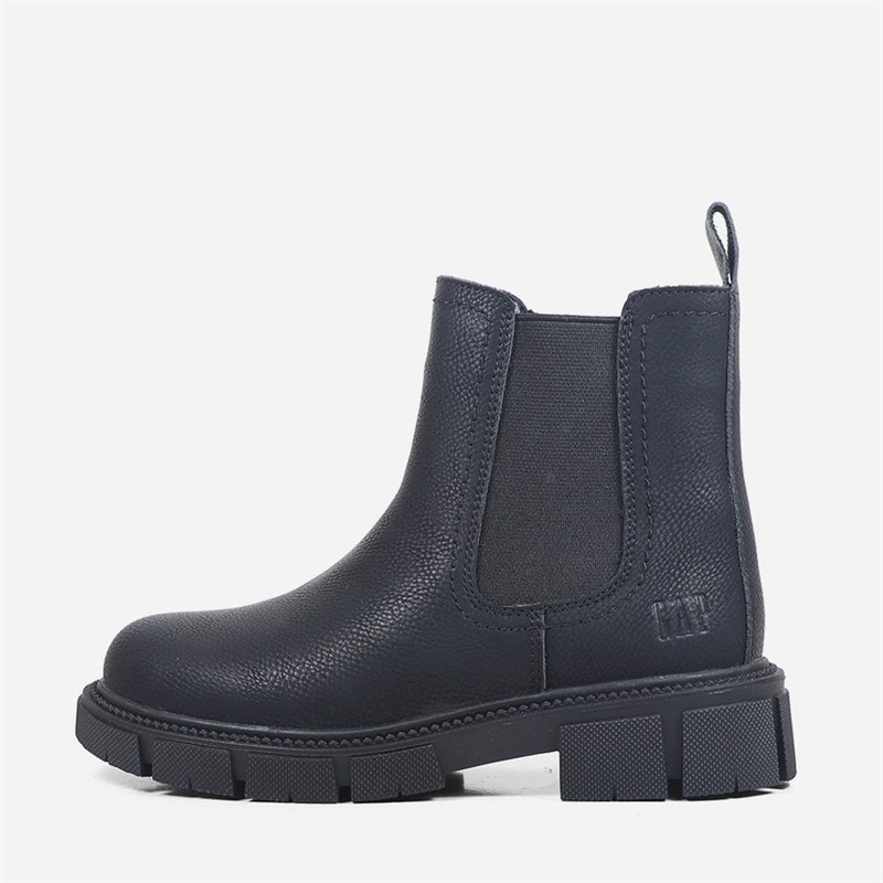 GAP Girls Layette Chelsea Boots Black Nubuck