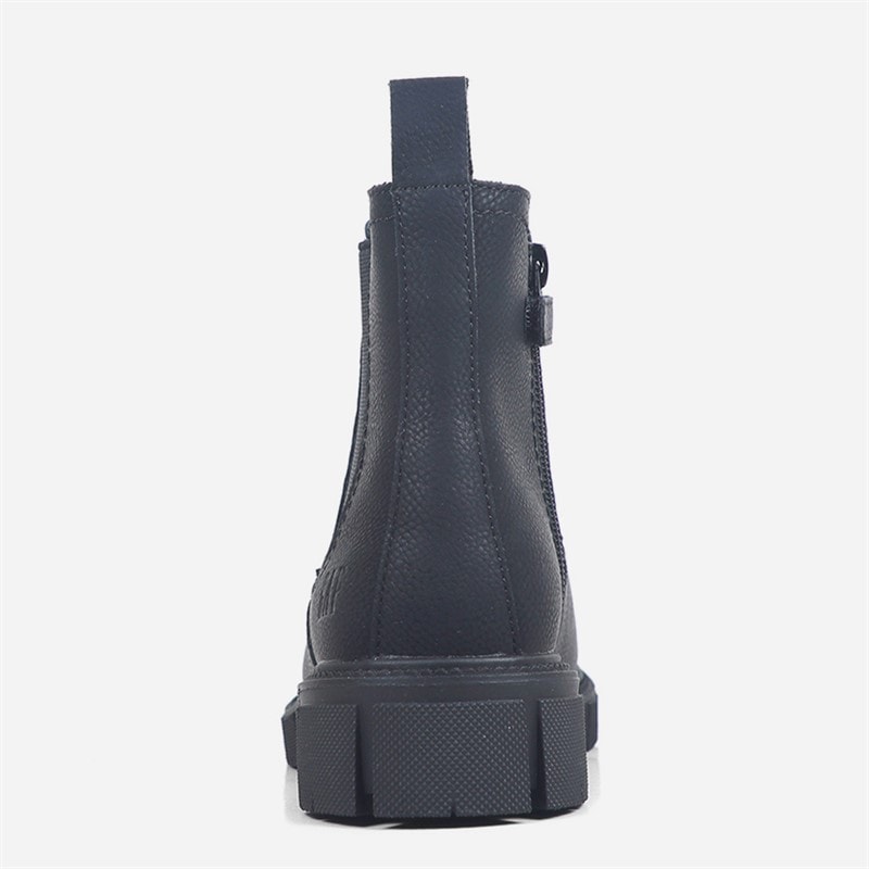 GAP Girls Layette Chelsea Boots Black Nubuck - Image 3