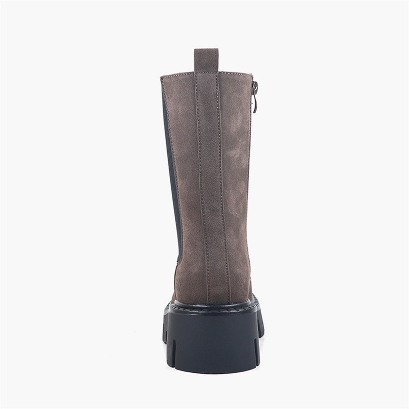 GAP Womens Sophia High Chelsea Boots Praline - Image 2