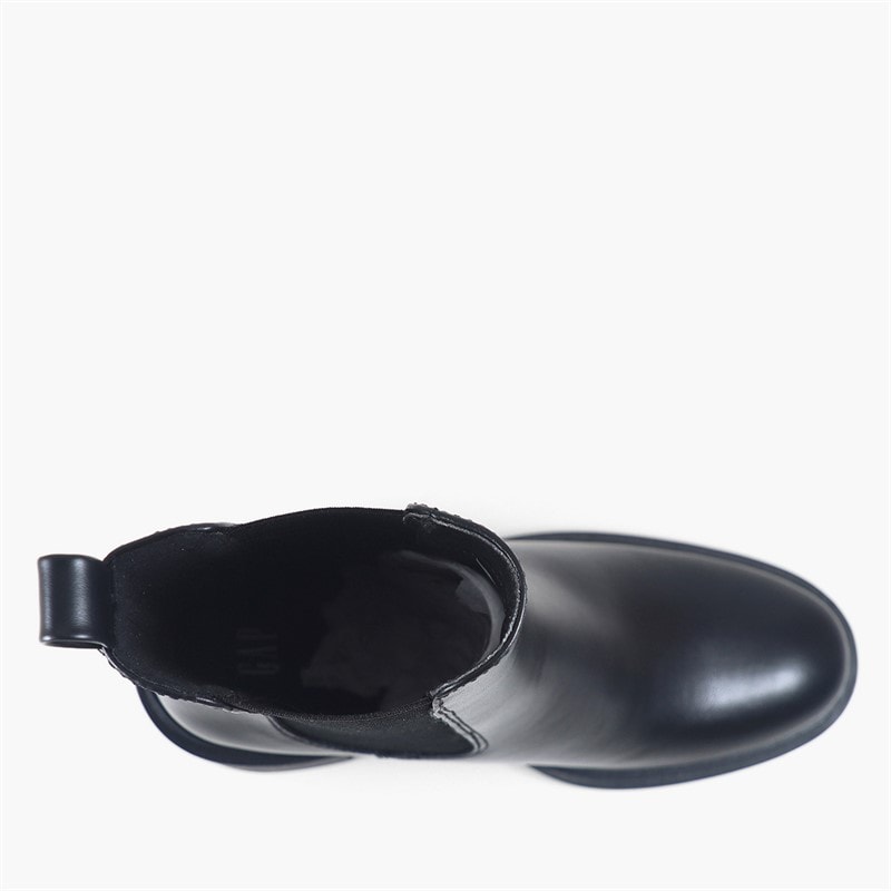 GAP Womens Roane Heeled Chelsea Boots Black - Image 4