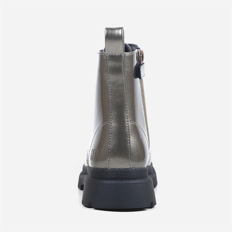 GAP Girls Selma Lace Up Boots Anthracite - Image 3