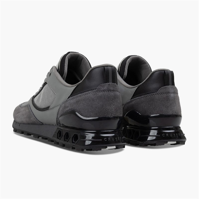 Cruyff Mens Snyper Trainers Grey - Image 3