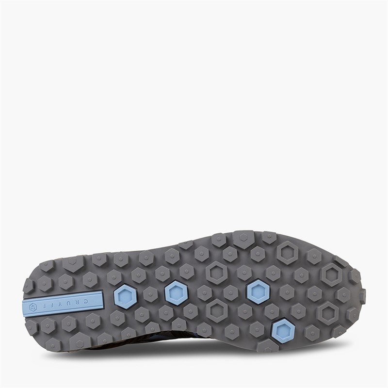 Cruyff Mens Fearia Montserrat Trainers Grey/Blue - Image 2
