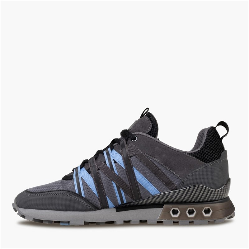 Cruyff Mens Fearia Montserrat Trainers Grey/Blue - Image 5