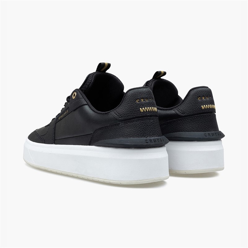 Cruyff Mens Endorsed Trainers Black/Gold Black Gold - Image 3