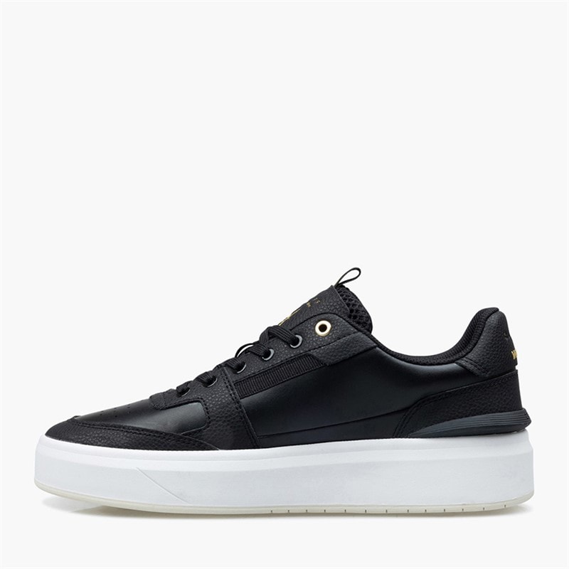 Cruyff Mens Endorsed Trainers Black/Gold Black Gold - Image 5
