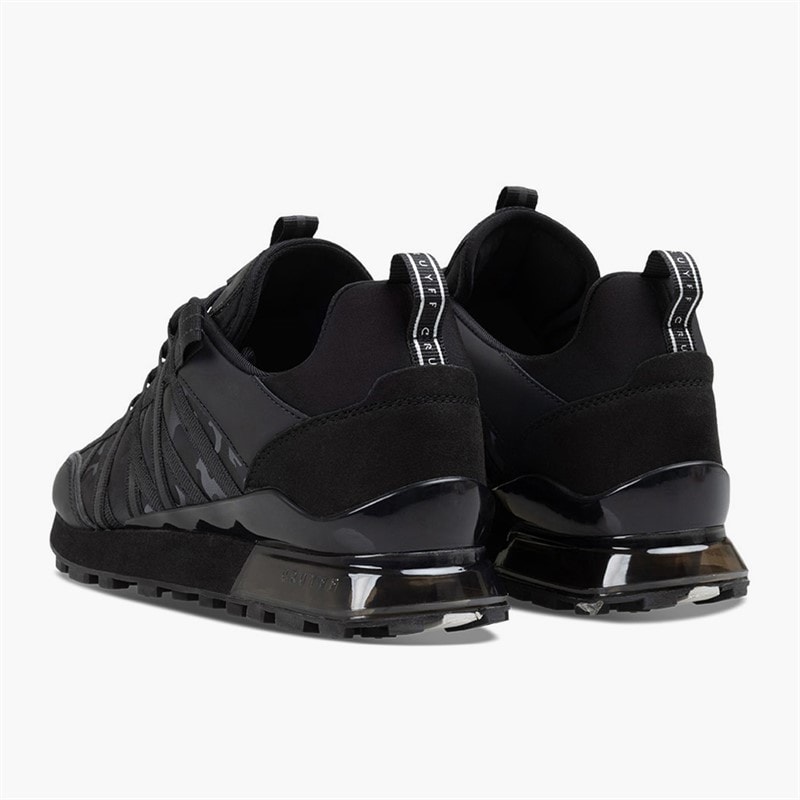 Cruyff Mens Fearia Trainers Black Camo - Image 3