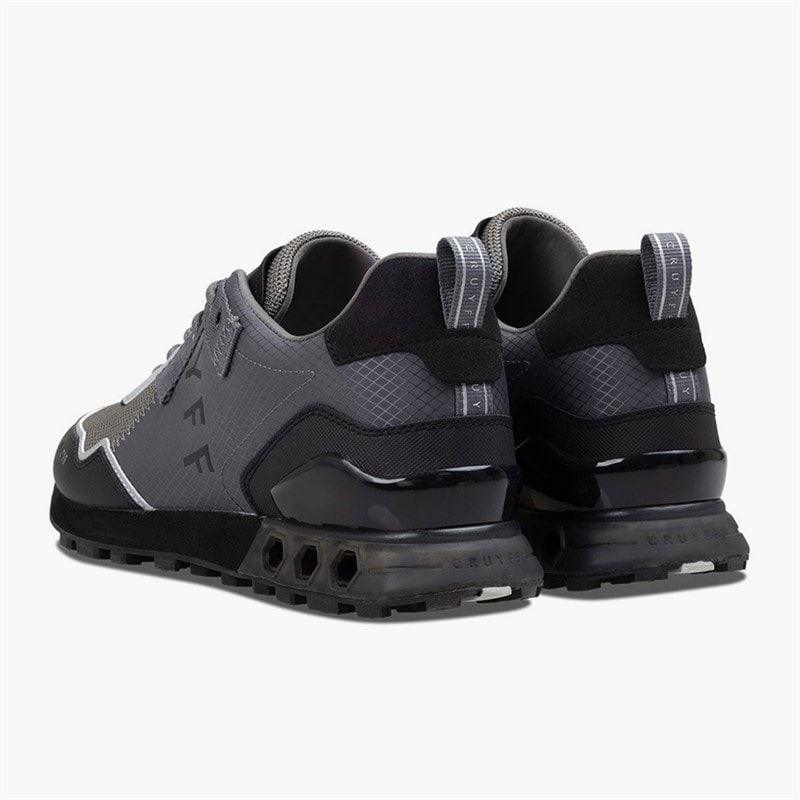 Cruyff Mens Superbia Eclipse Trainers Grey - Image 3