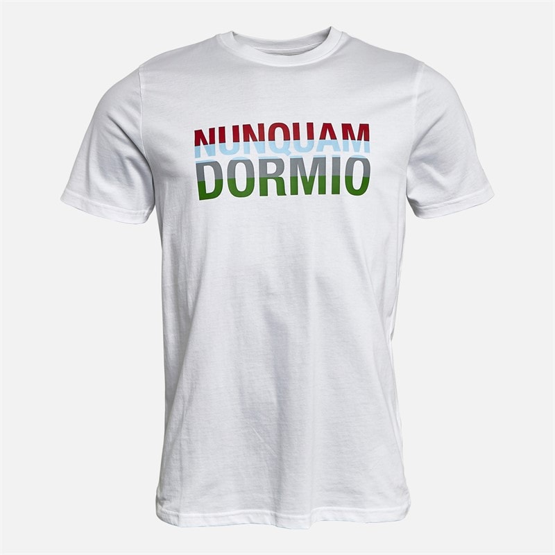 Castore Mens Harlequins FC T-Shirt Brilliant White
