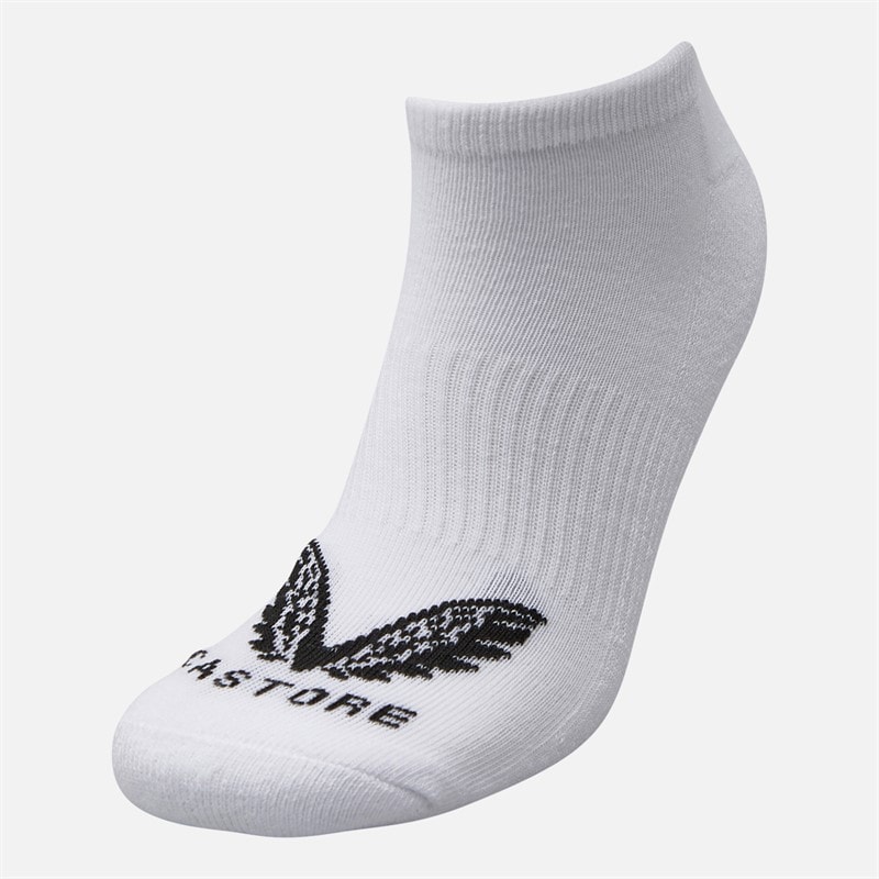 Castore Three Pack No Show Socks White - Image 2