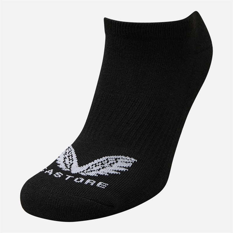 Castore Three Pack No Show Socks Black - Image 2