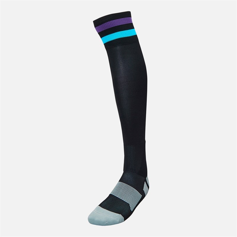 Castore Junior RFU England Rugby 25/26 Alternate Socks Caviar/Swim Cap/Royal Purple
