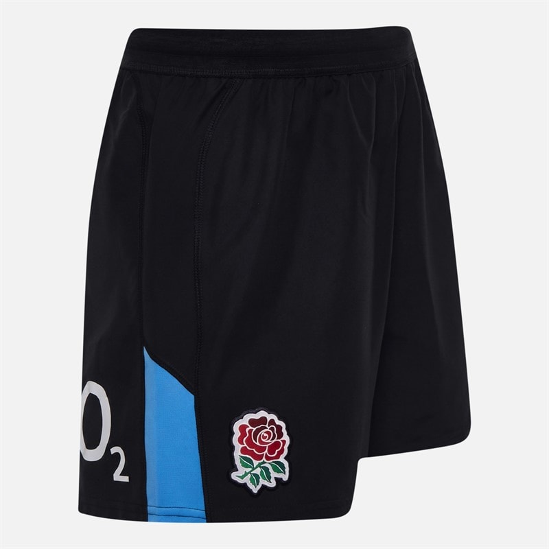 Castore Mens RFU England Rugby 25/26 Alternate Shorts Caviar/Swim Cap - Image 4