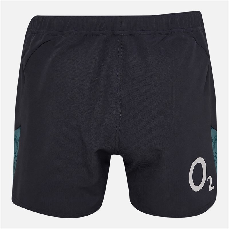 Castore Mens RFU England Rugby Contact Shorts Inkwell/Storm Blue - Image 2