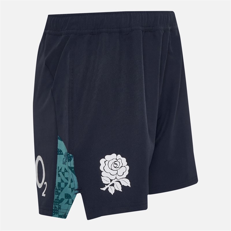 Castore Mens RFU England Rugby Contact Shorts Inkwell/Storm Blue - Image 4