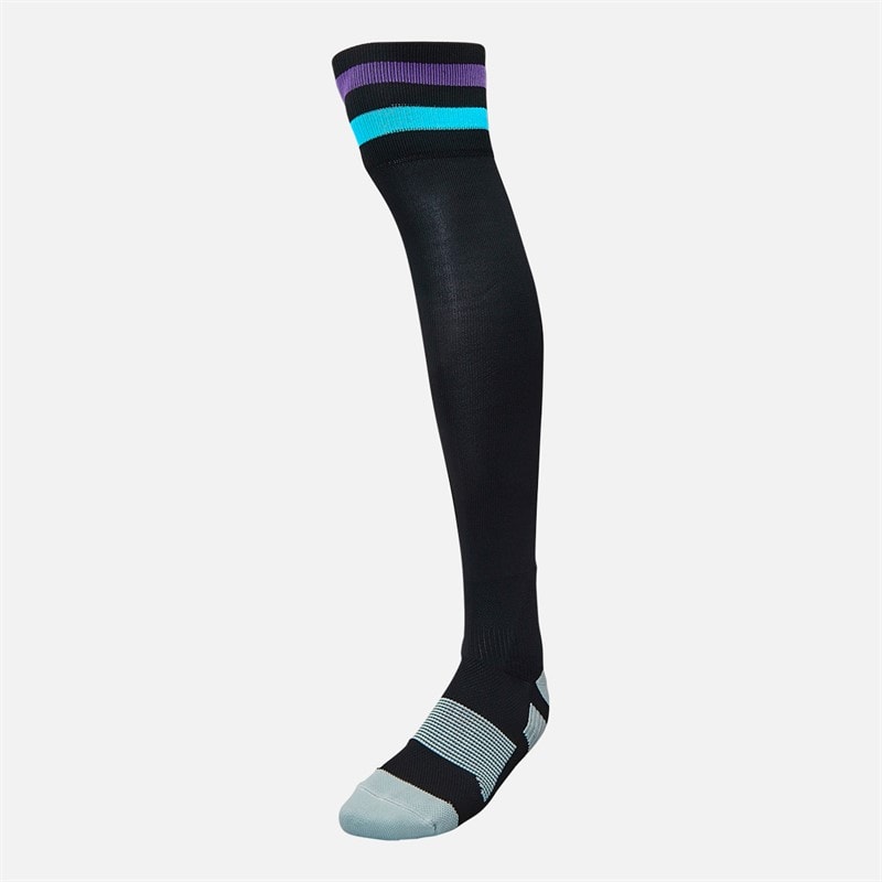 Castore RFU England Rugby 25/26 Alternate Socks Caviar/Swim Cap/Royal Purple