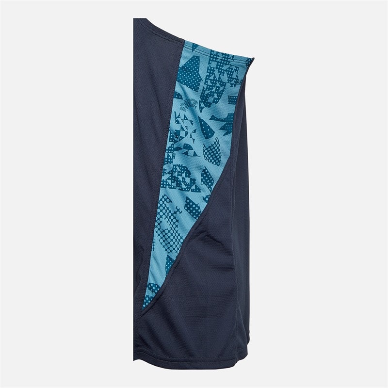 Castore Mens Plus Size RFU England Rugby Performance Singlet Vest Inkwell/Storm Blue - Image 2