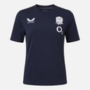 Castore Womens RFU England Rugby Travel T-Shirt Inkwell