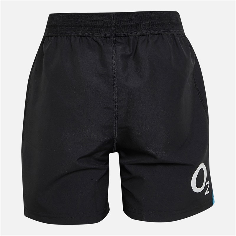 Castore Junior RFU England Rugby 25/26 Alternate Shorts Caviar/Swim Cap - Image 2