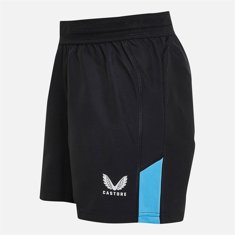 Castore Junior RFU England Rugby 25/26 Alternate Shorts Caviar/Swim Cap - Image 3
