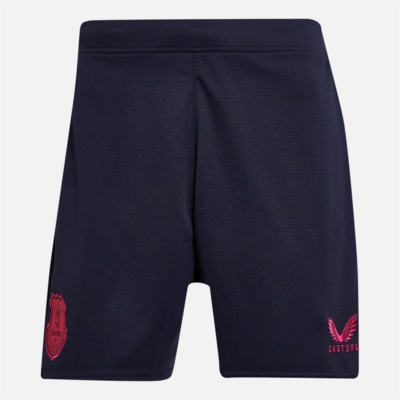 Castore Mens EFC Everton 25/26 Fourth Shorts Baritone Blue