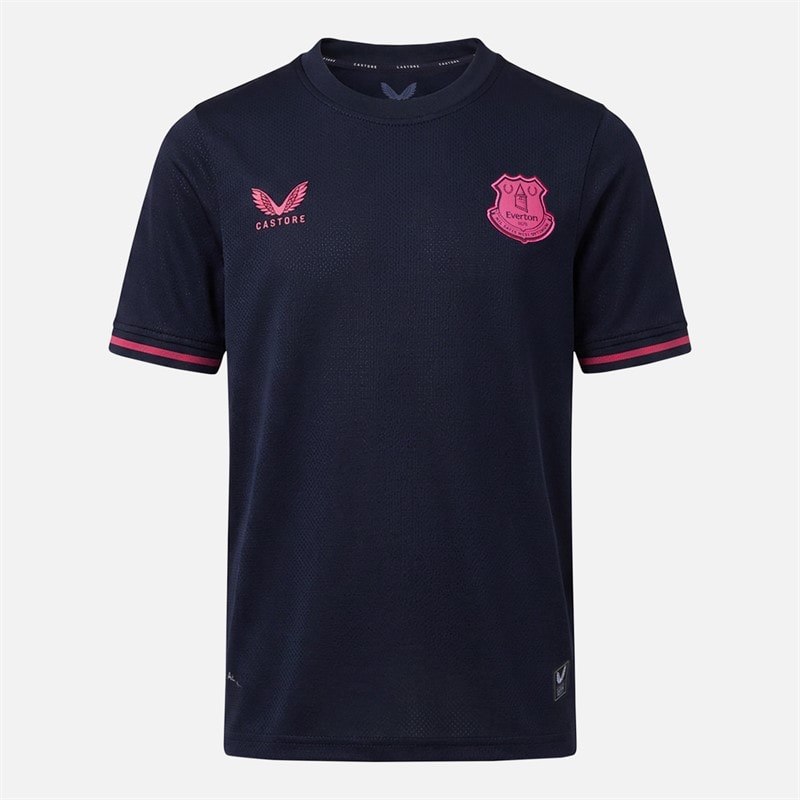 Castore Junior EFC Everton 25/26 Fourth Jersey Baritone Blue
