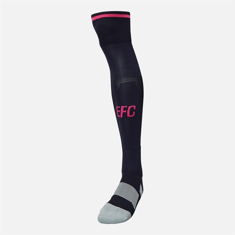 Castore EFC Everton 25/26 Fourth Socks Baritone Blue/Beetroot Purple