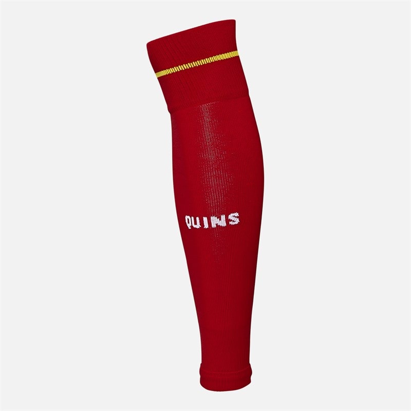 Castore HFC Harlequins Rugby 24/25 Pro Third Footless Socks Jester Red